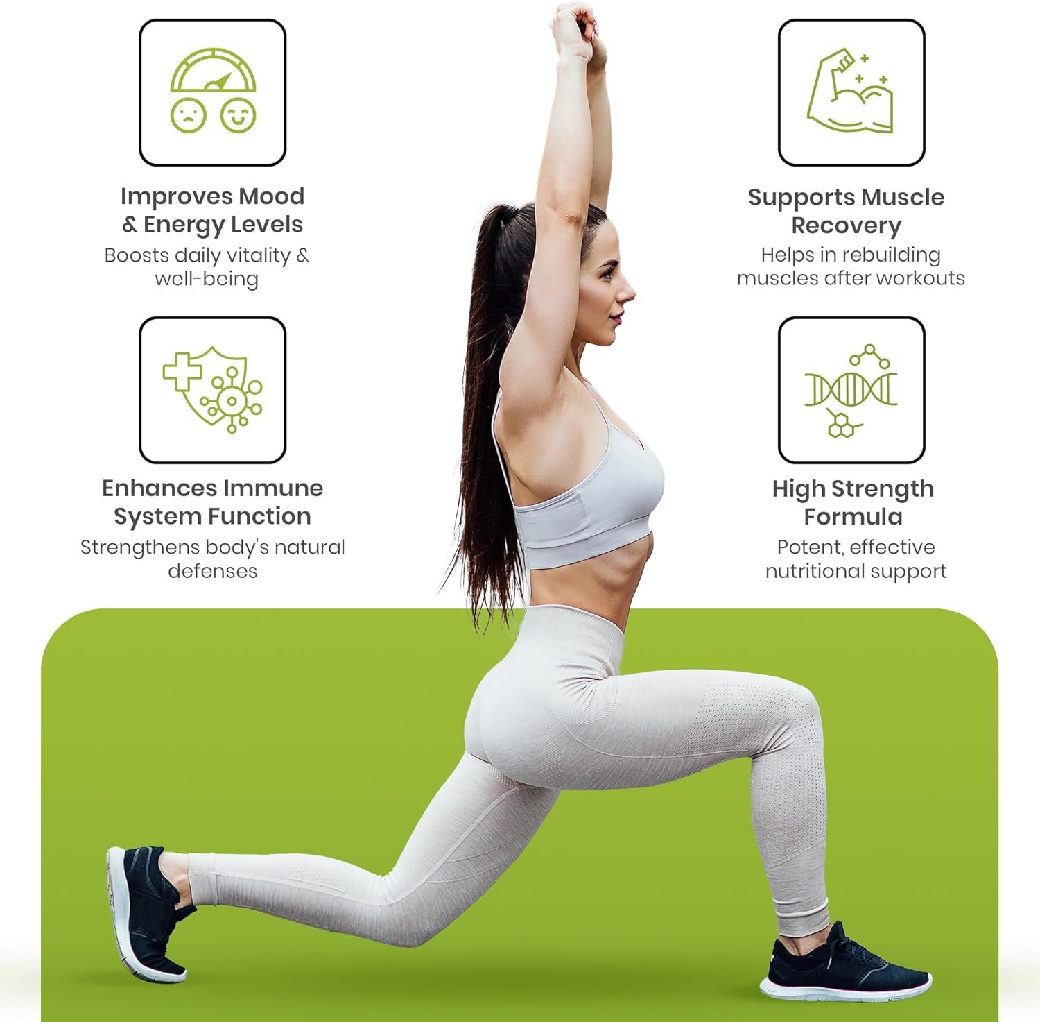 Zinc Magnesium and Vitamin B6 Tablets Supplements for Men & Women, Pack of 120 Tablets (4 Months Supply), High Strength Sleep Aid, Muscle Recovery, Better Sleep, UK - Image 4