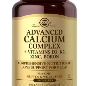 Solgar Ultimate Bone Support Tablets &#8211; Food Supplement, Pack of 120 &#8211; With Calcium, Magnesium, Vitamin D3, K2 and Zinc