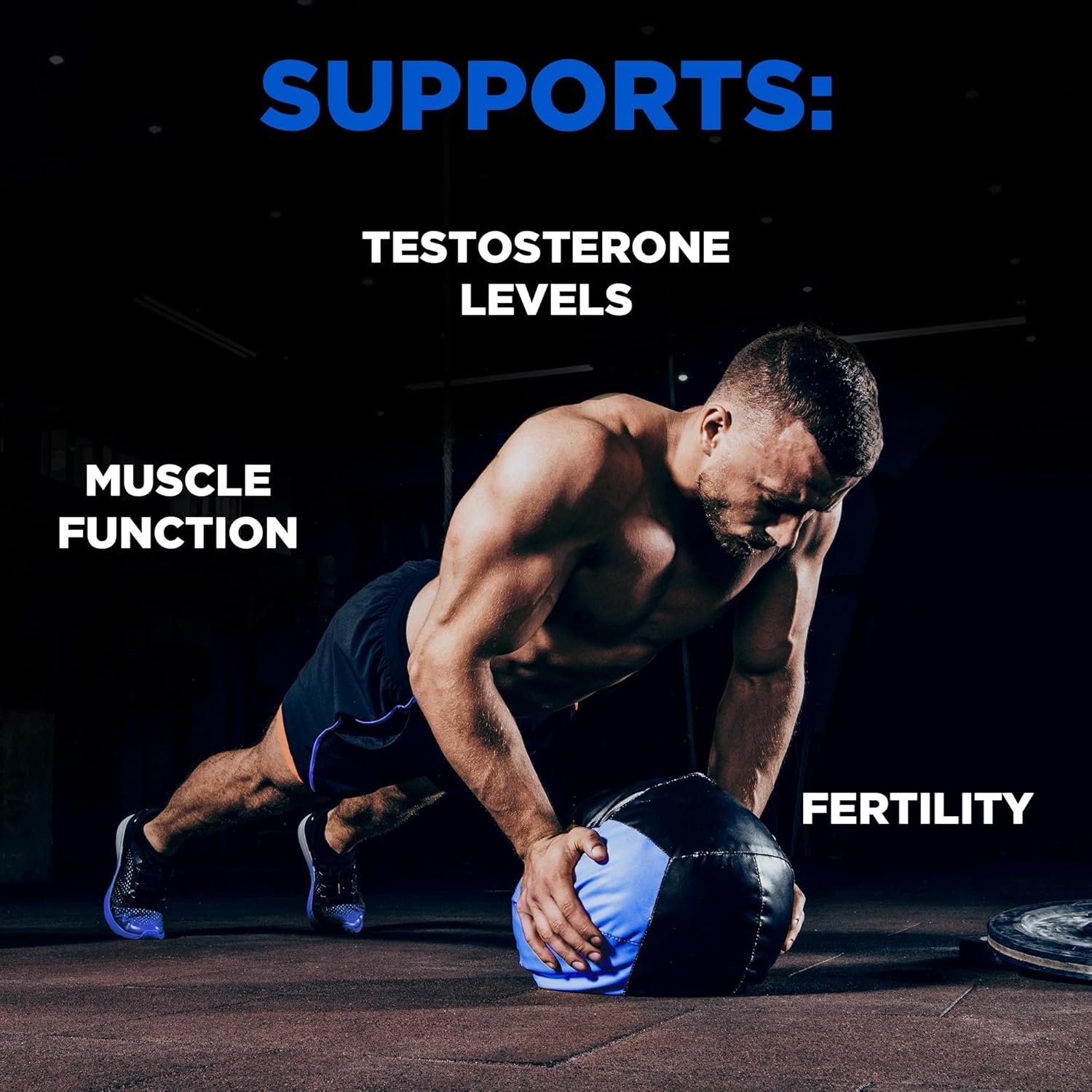 Testosterone Booster for Men - Premium Testosterone Supplements - Test Boosters with Zinc & Magnesium, Supports Normal Testosterone Levels & Muscle - Male Supplement, 60 Days Supply - UK Formulated - Image 6