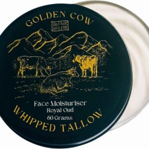 Beef Tallow Balm – Grass Fed Beef Tallow Face Cream & Moisturiser for Skin Care – Hydrating Whipped Tallow Balm for Dry Skin – Natural Organic Skincare with Grass Fed Beef Tallow for Face & Body